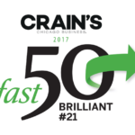 Staffing Firm Brilliant Ranked No. 21 Fastest-Growing Company on 2017 Crain's Chicago Business Fast 50