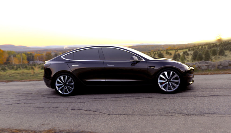 First Look at Tesla Model 3