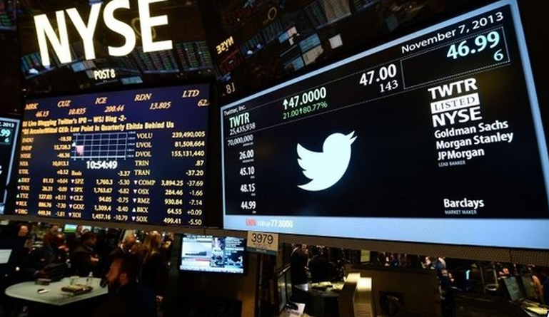 Twitter Shares Take Hard Fall in Second Quarter