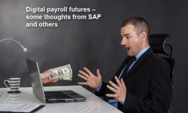 Digital payroll futures – some thoughts from SAP and others