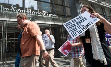 The New York Times’ Newsroom Staffers Stage Walkout