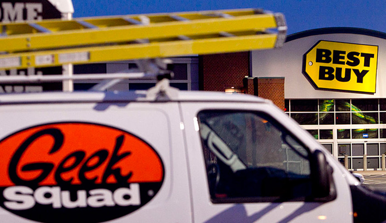Best Buy Shares Slide Amid News Amazon Is Planning to Launch a Geek Squad-Like Service of Its Own